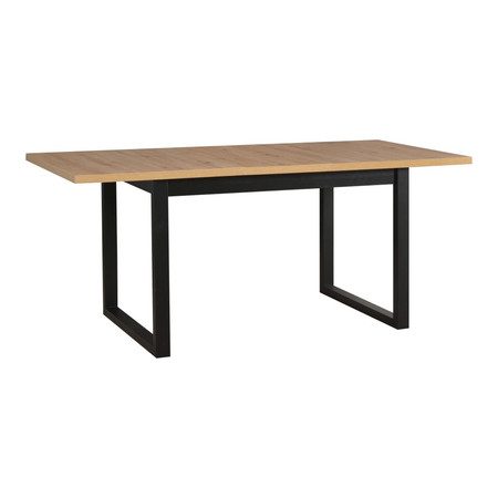 Összecsukható étkezőasztal IKON 3L - wotan tölgy/fekete lábak MIX-DREW