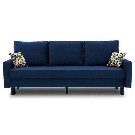 Nagyméretű kanapé ETNA PRO - fém lábak Kék SG-nábytek