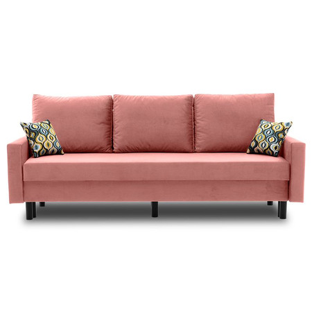 Nagyméretű kanapé ETNA PRO - fém lábak Rózsaszín SG-nábytek